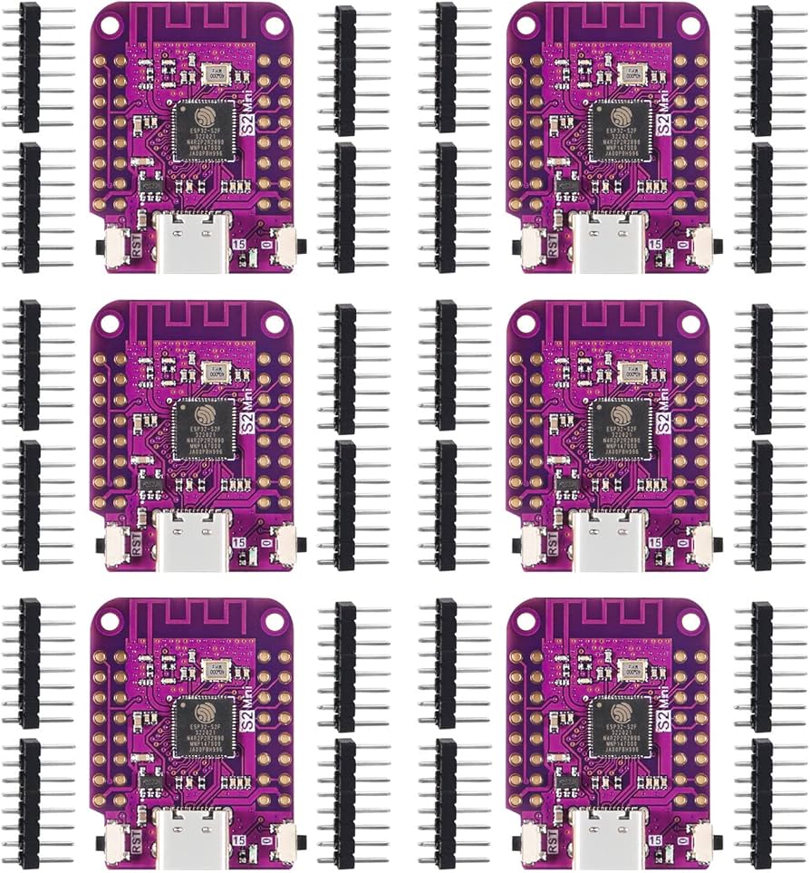 Amazon.com: Alinan 6pcs ESP32 S2 Mini V1.0.0 WiFi IOT Board Based Amazon.com: Alinan 6pcs ESP32 S2 Mini V1.0.0 WiFi IOT Board Based